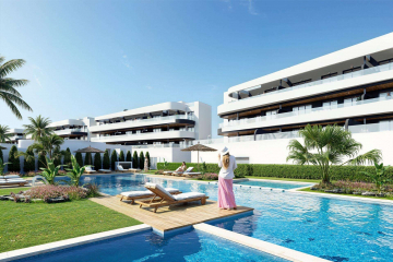 Neubau-Apartments und Villen direkt am Golfplatz La Serena Golf in Los Alcázares, 30710 Los Alcázares (Spanien), Etagenwohnung