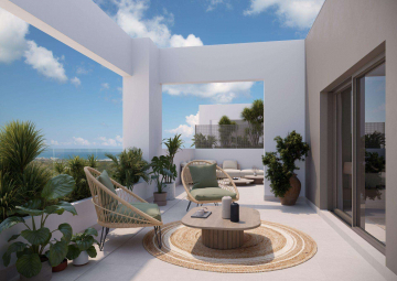 Neubauwohnungen mit Meer- und Golfblick in Pulpí, Almería, 04690 Pulpi (Spanien), Etagenwohnung